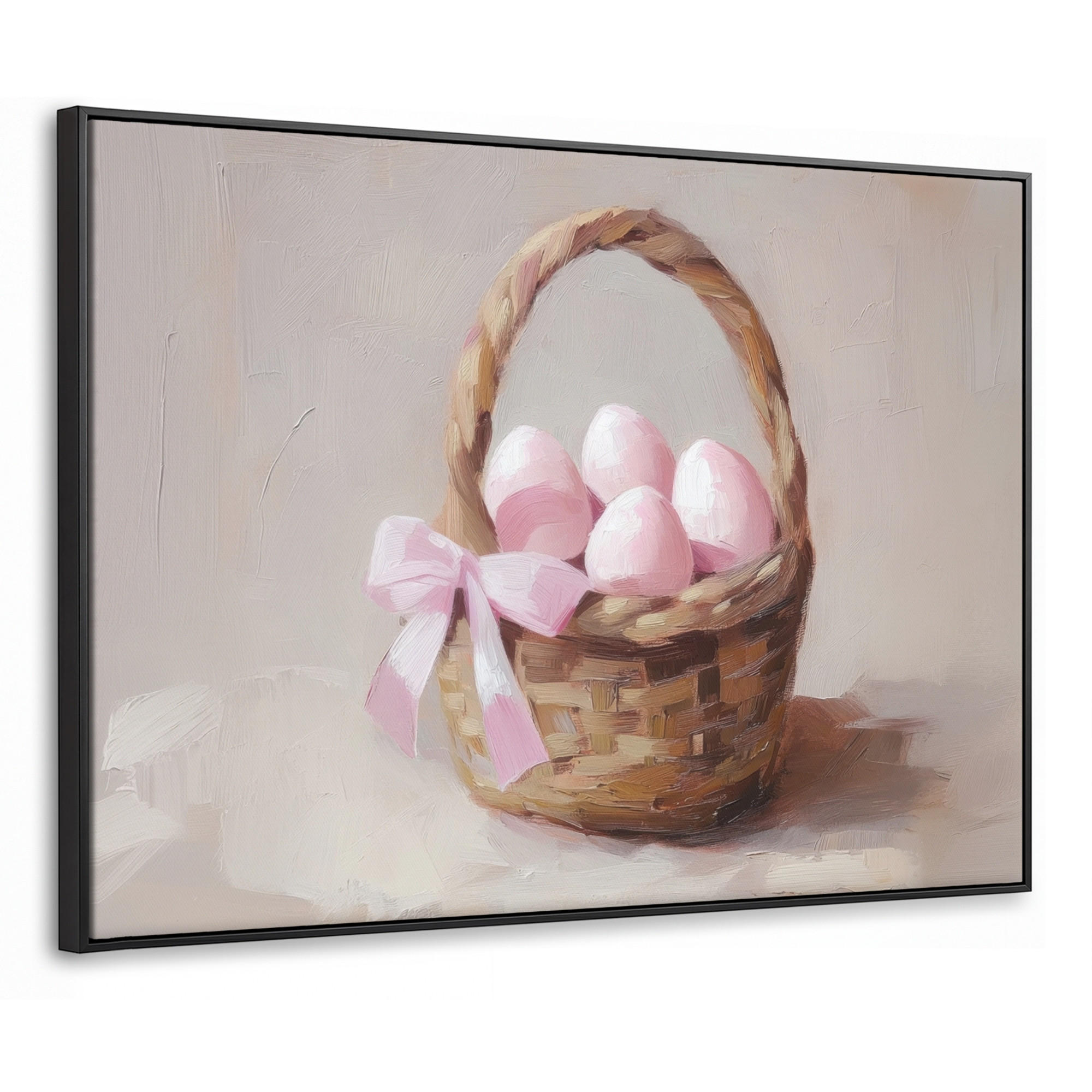 MuchoWow Leinwand Beige 70x50 cm