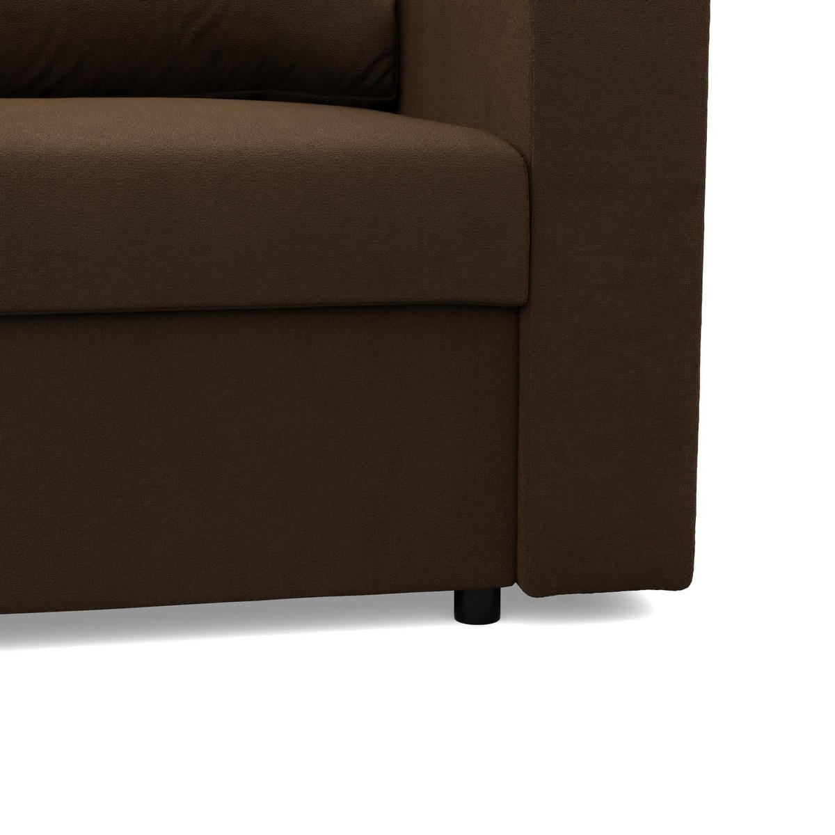 LOUNGESESSEL NEO, Dunkelbraun - Braun, Textil (83/85/92cm) - Mebligo