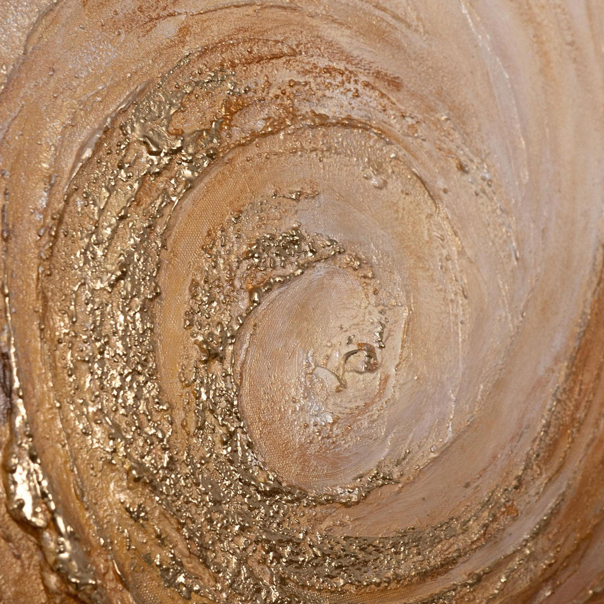 GEMÄLDE Wirbelwind der Wärme Schattenfugenrahmen Eichefarben 120x80 cm - Eichefarben, Holz (120/80cm) - YS-art gallery