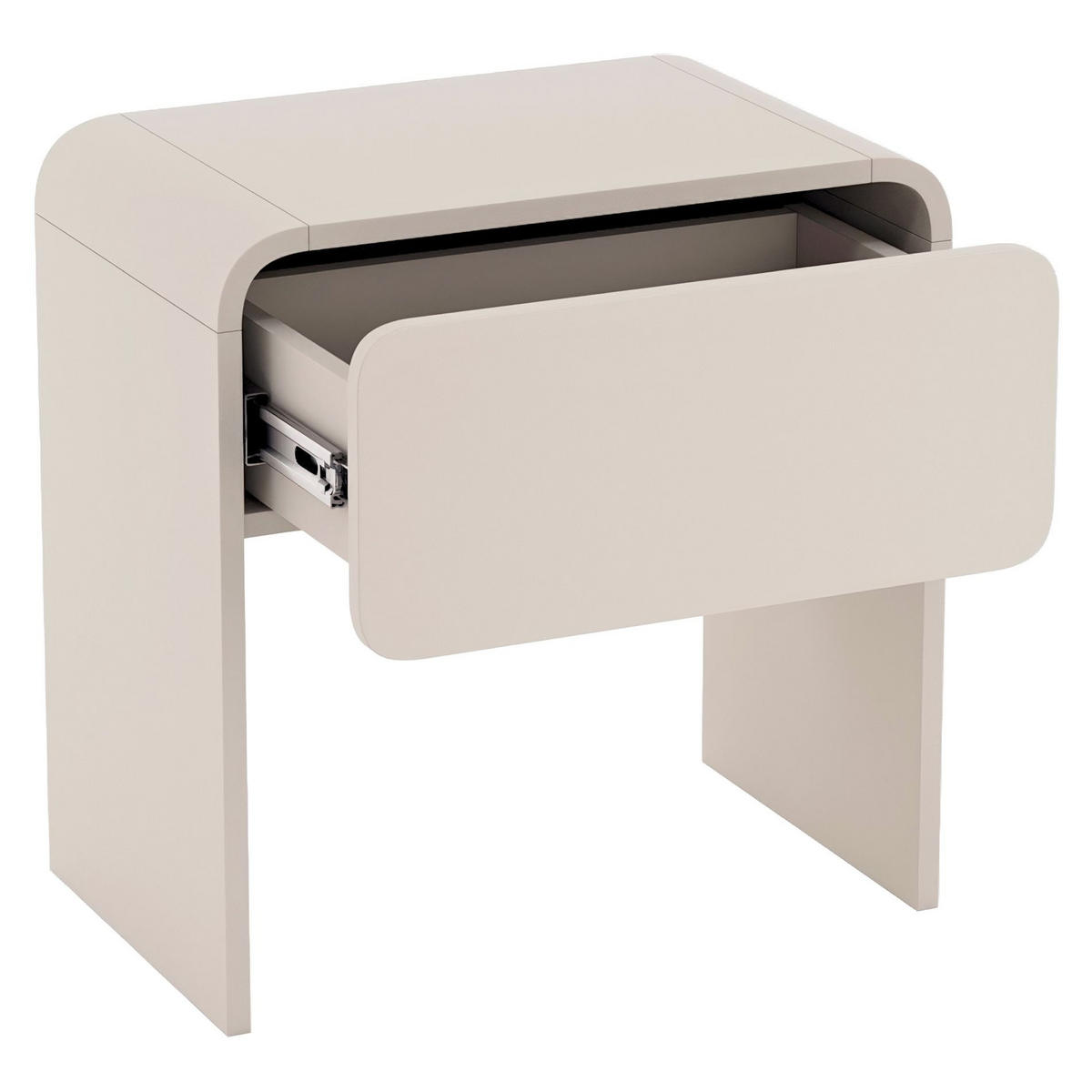 NACHTTISCH Lummo Kaschmirgrau 50 cm - Taupe, Holzwerkstoff (50/51.5/35cm) - Selsey