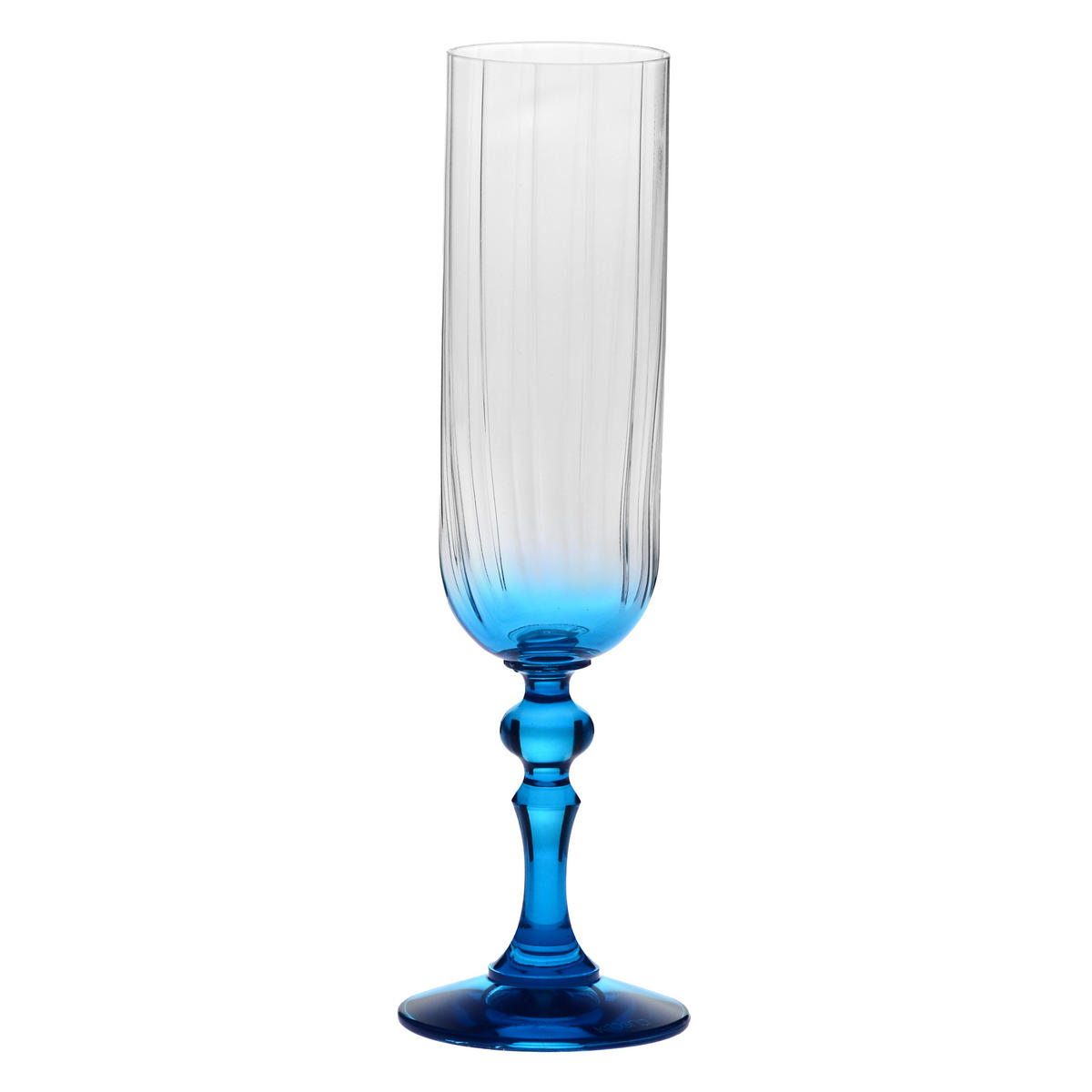 SEKTGLÄSER, 2er-Set, 200 ml - Türkis, Glas (0.2L) - Krosno Glass