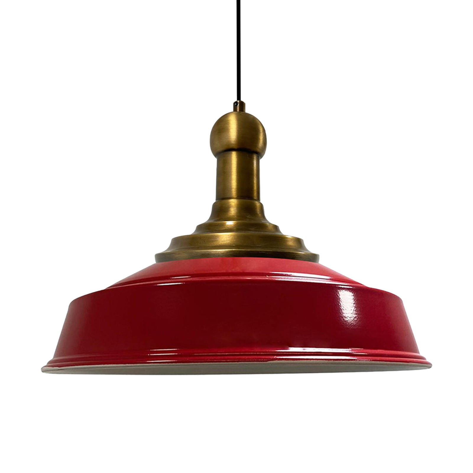 KÜCHENLAMPE Asletl Long-Knob 40/30 cm - Rot, Metall (40/30cm) - Bamyum