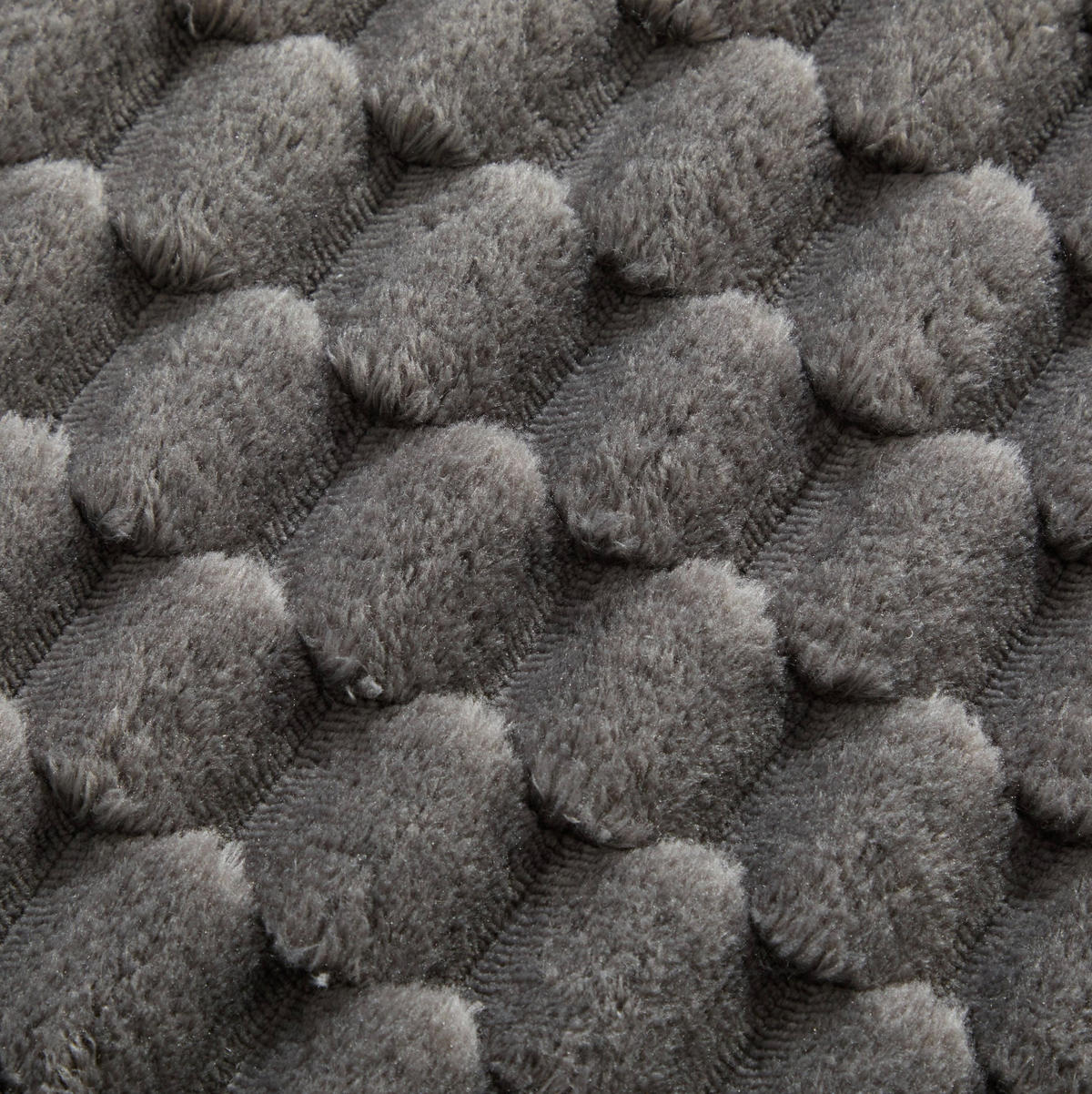 SESSEL mit Hocker 130 x 115 x 103 cm Stoff Dark Grey - Dunkelgrau, Holzwerkstoff (116/65/129cm) - Meubliv