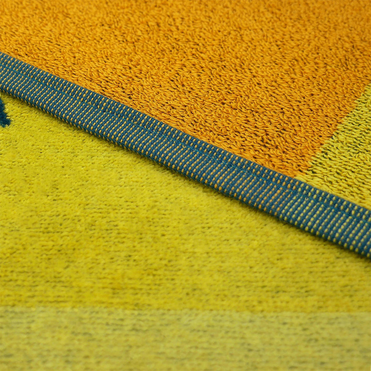 STRANDTUCH aus Veloursfrottee Jacquard Grün 140x180 400g/m² - Arche - Grün, Textil (140/180cm) - LE COMPTOIR DE LA PLAGE