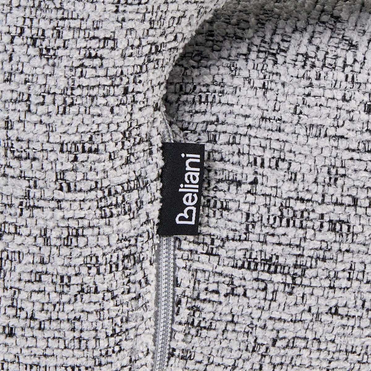 DREHSESSEL Grau Eidal - Grau, Textil (68/71/68cm) - Beliani