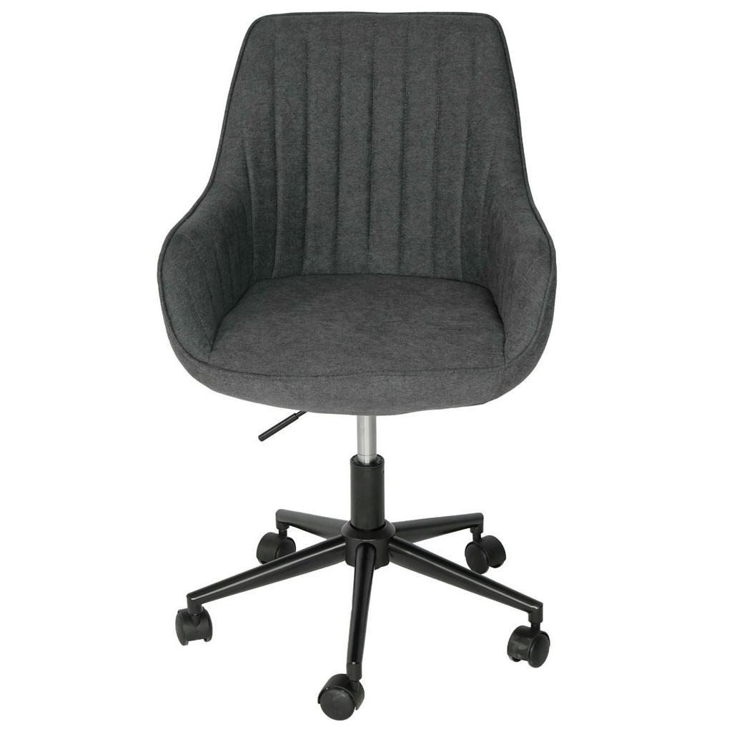 Thumbnail - MCW Bürostuhl, Anthrazit, Textil, 58x87x58 cm, Arbeitszimmer, Bürostühle, Drehstühle