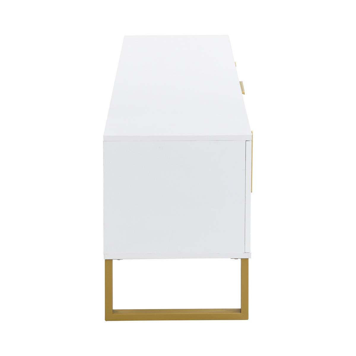 LOWBOARD Weiß 170/40/53.5 cm - Weiß, Holzwerkstoff (40/53.5/170cm) - Urban Meuble