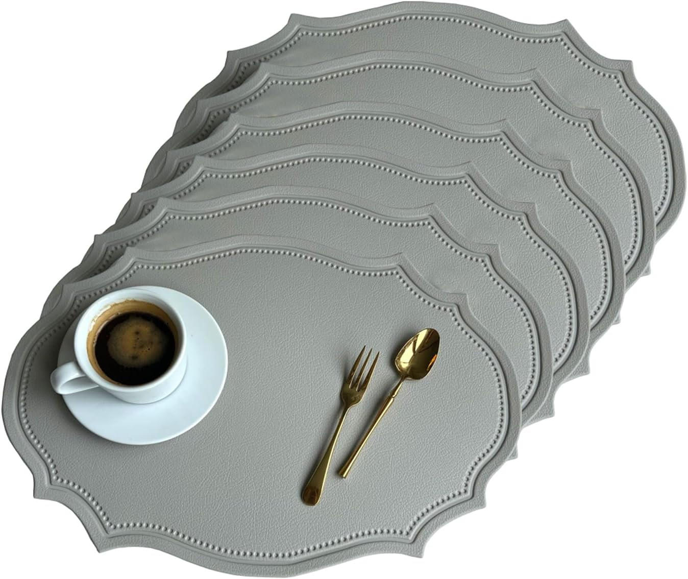 XXXLutz Platzset Grau 43x30 cm