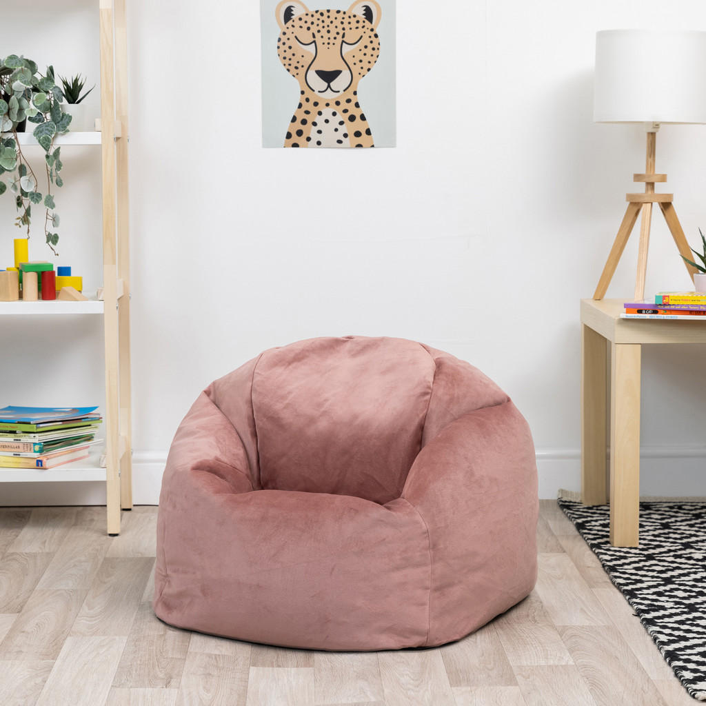 Thumbnail - Veeva Sitzsack, Pink, Kunststoff, 100 L, 1-Sitzer, 53x50x53 cm, Hergestellt in Deutschland, Wohnzimmer, Hocker, Sitzsäck...