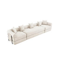 ECKSOFA DE-33695 mit Vakuumverpackung Beige - Beige, Textil (270/180cm) - ComfortXL