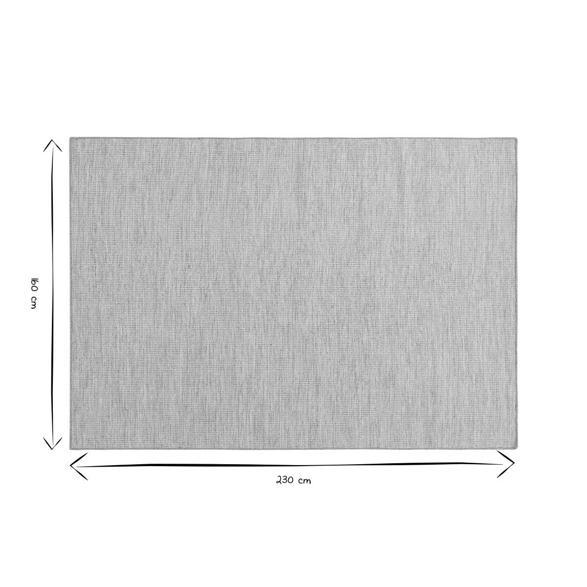 TEPPICH Wolle Baumwolle 160x230 cm SIMBEL - Beige, Textil (160/230cm) - Miliboo