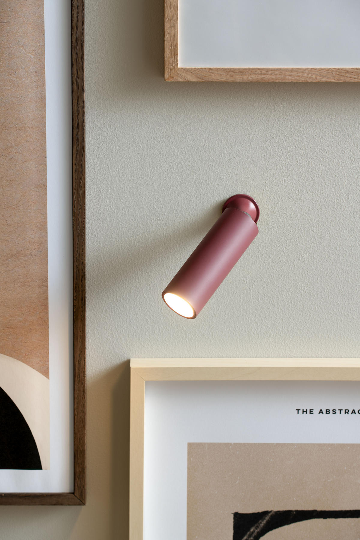 WANDLAMPE Paris LED - Rot - 14,5 cm - Rot, Metall (14.5/14.5/14cm) - Leitmotiv