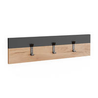 WANDGARDEROBE Orlando Anthrazit/Goldkraft Eiche 60 x 15 cm - Honigeiche/Anthrazit, Holzwerkstoff (60/15/1.6cm) - Vicco