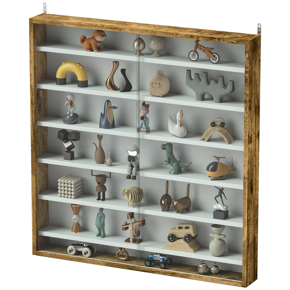 BÜCHERREGAL 80/9,5/83 cm Braun - Braun, Karton (80/83/9.5cm)