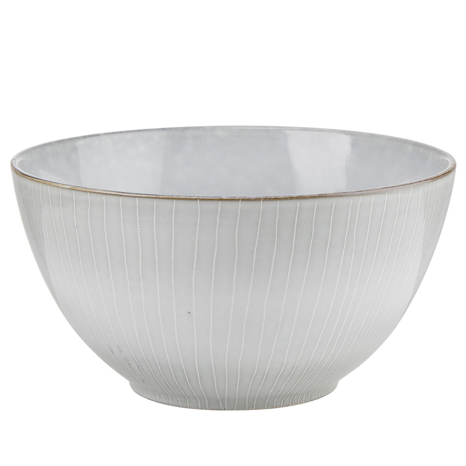 SCHALE Henley - Grau, Keramik (24/24/12cm) - BUTLERS