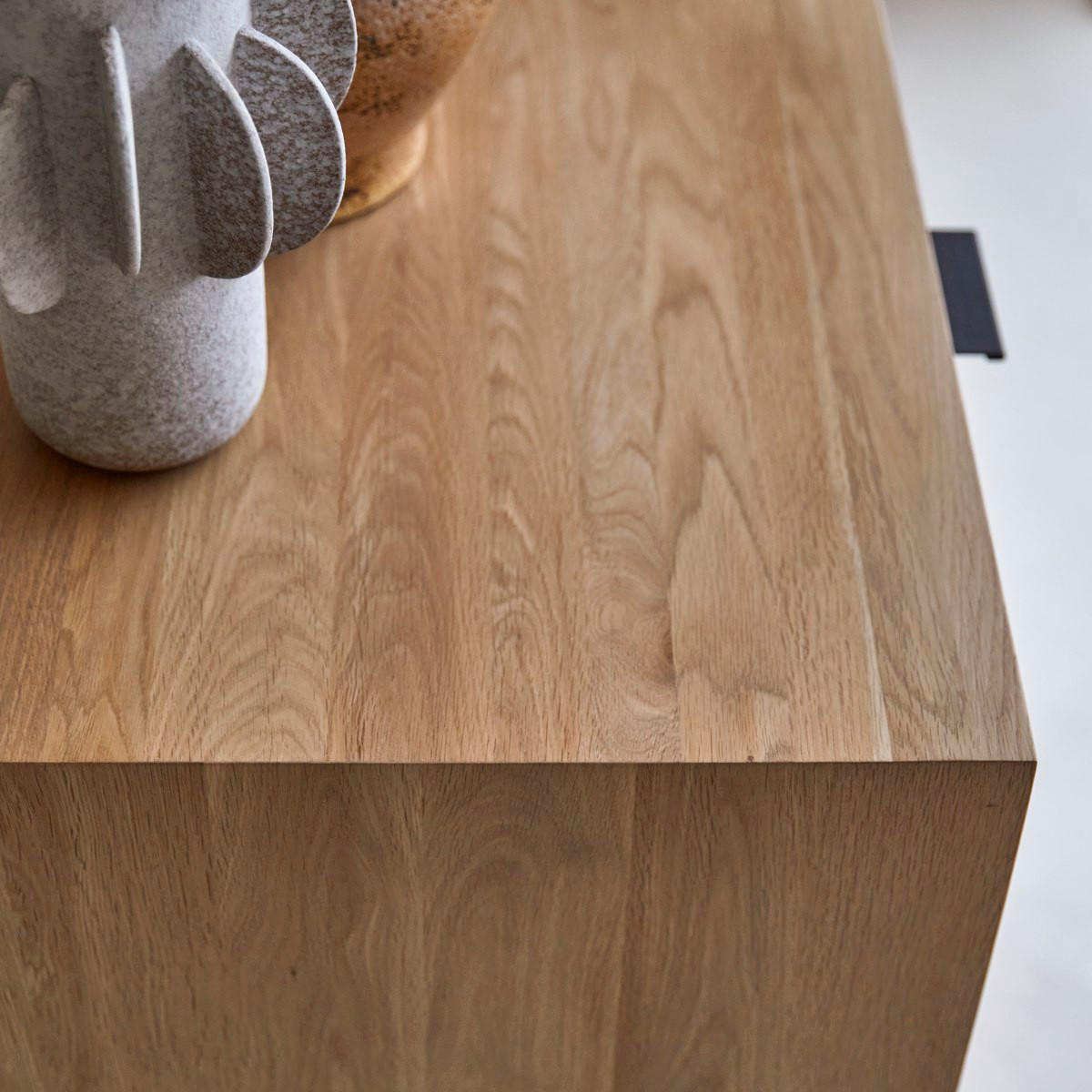 KOMMODE Senson Natur aus Eiche - Naturfarben, Holz (120/92/45cm) - Tikamoon