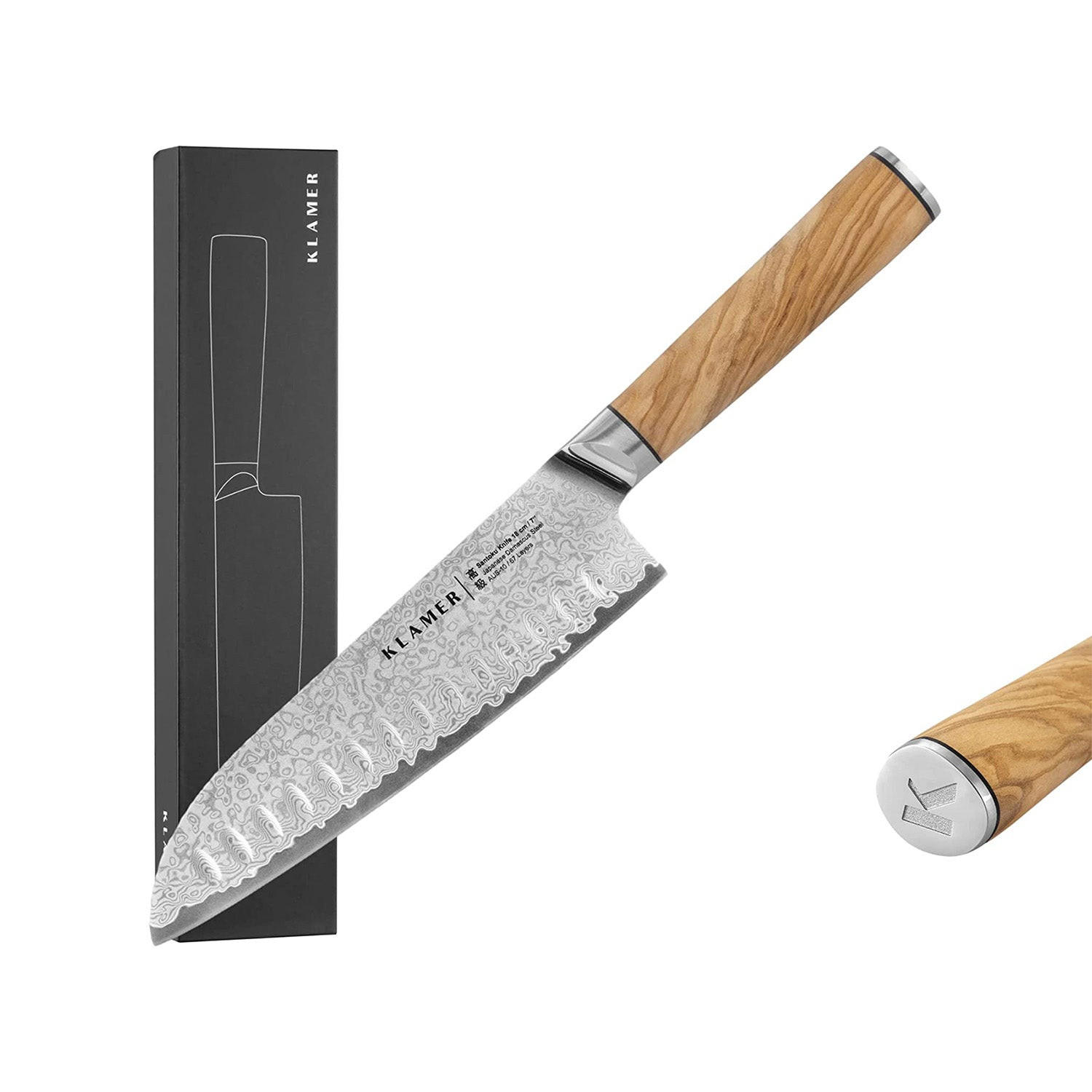 Klamer Messer Braun 32 cm