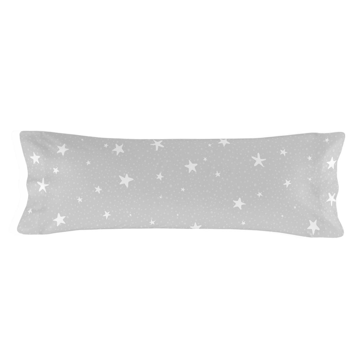 BETTBEZUG 2er-Set teiliges little star 135/140x200 cm (standardgrösse) grau - Grau, Textil (140/200cm) - Happy Friday