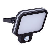 SCHEINWERFER Outdoor - 16.7 cmcm x 11.5 cmcm - Plastik - Schwarz - VINCA - Schwarz, Kunststoff (11.5/16.7/15.3cm) - Vente-Unique