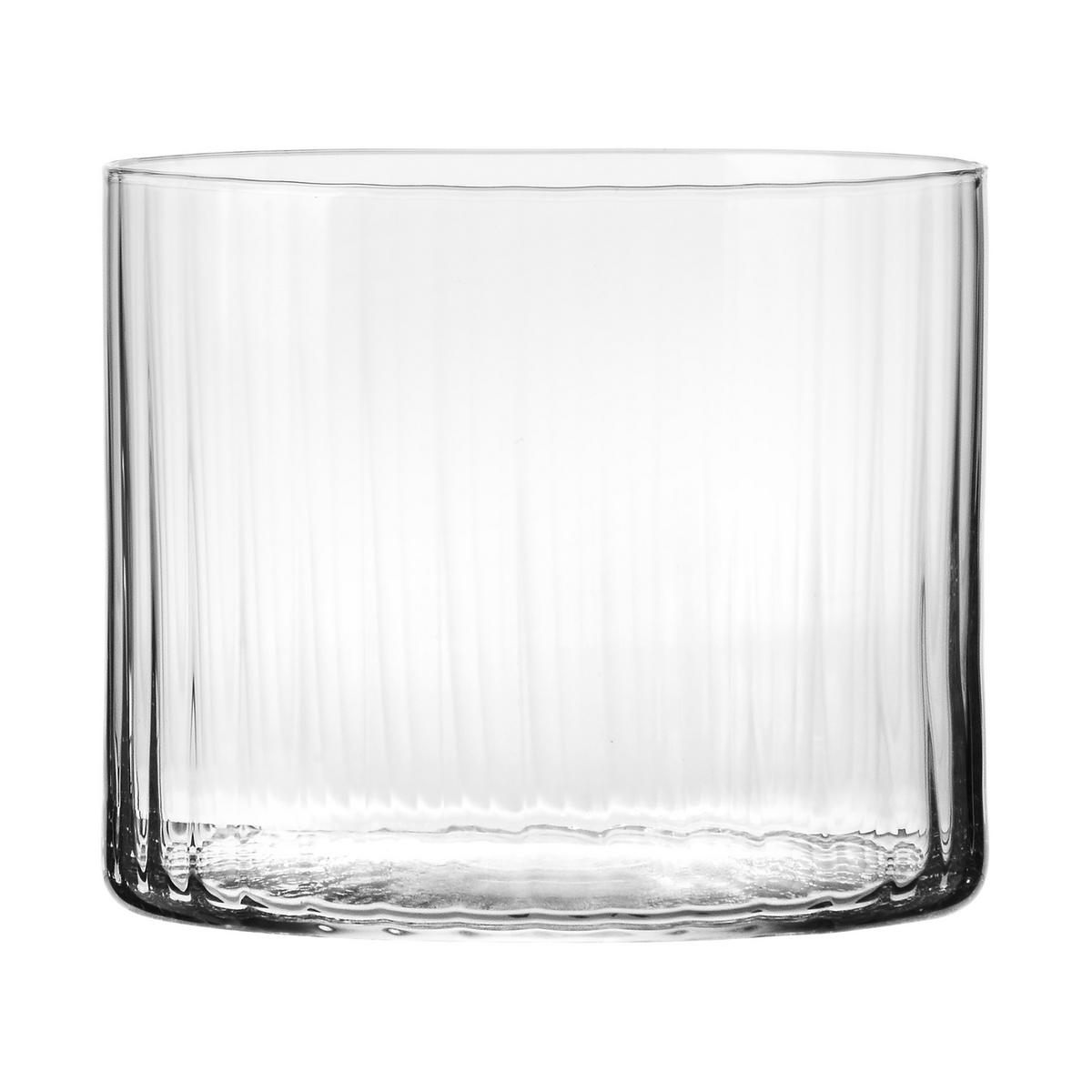 TRINKGLÄSER XNO TUMBLER OPTIC, 6ER-SET, 390 ML - Transparent, Glas (0.39L) - Krosno Glass