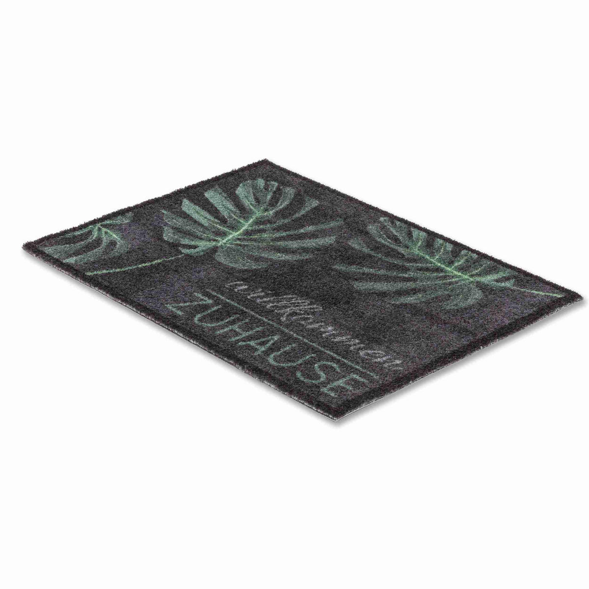 FUSSMATTE INNEN FELICIDO ANTHRAZIT - Anthrazit, Textil (50/70cm) - Astra