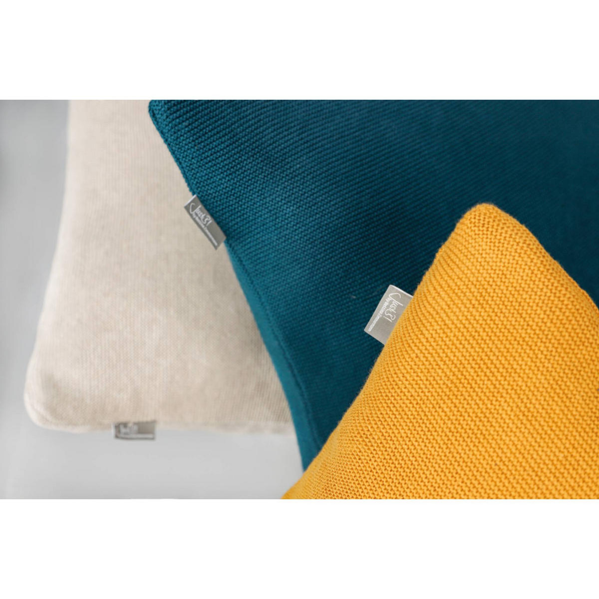 ZIERKISSENHÜLLE DEKOKISSENHÜLLE TANGO - Cognac, Textil (45/45cm) - Musterring