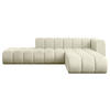 ECKSOFA modulares Sofa Zuvon-L1 - 296x177x70 cm Beige - Beige, Holzwerkstoff/Textil (296/177cm) - ALTDECOR