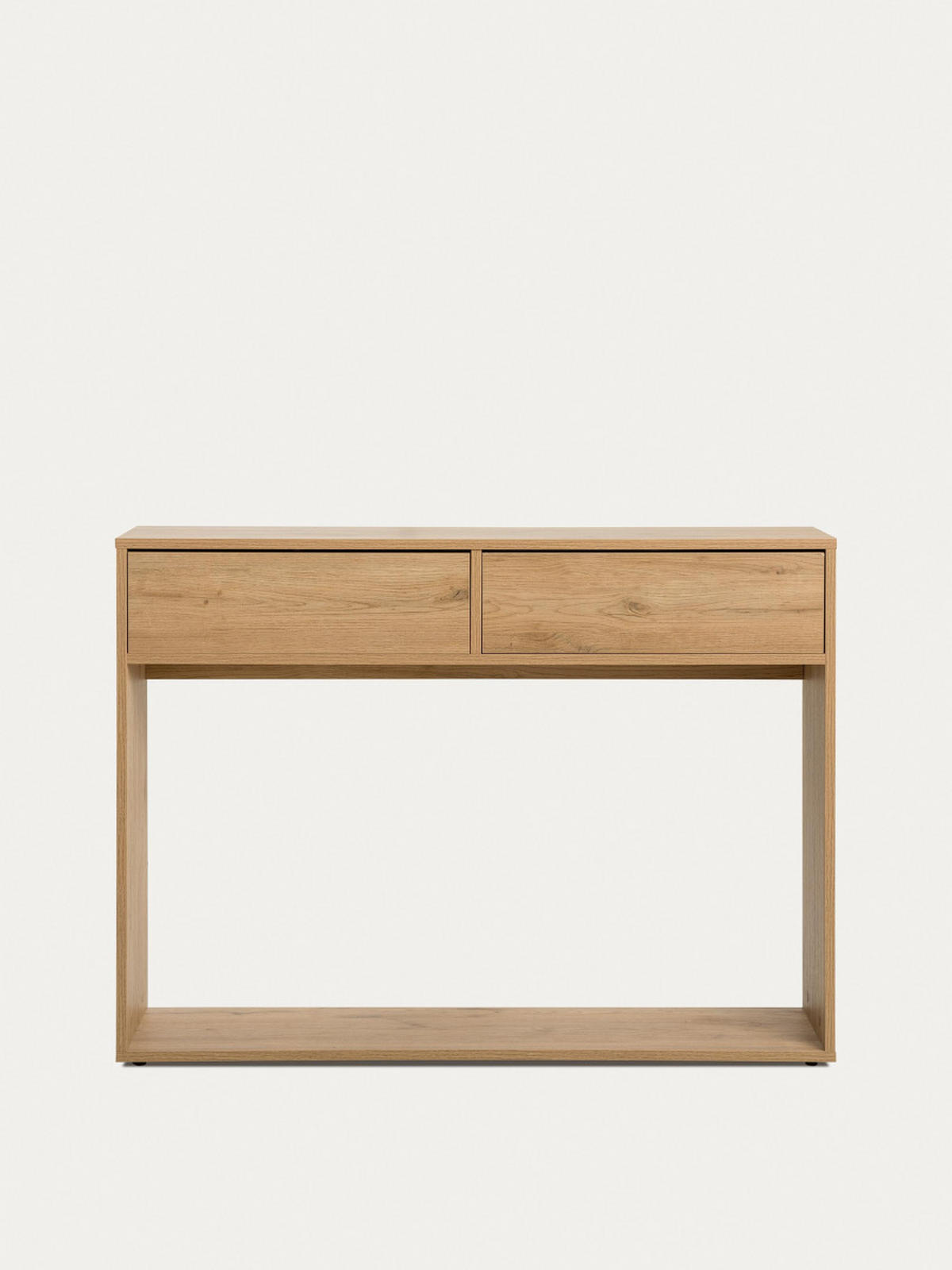 KONSOLE Hegas Natur 110 cm x 81 cm - Braun, Holzwerkstoff (110/81/25cm) - Kenay Home