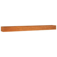 HOCHBEET Rostig 600/80/45 Cm Cortenstahl - Rostfarben, Metall (80/45/600cm) - vidaXL