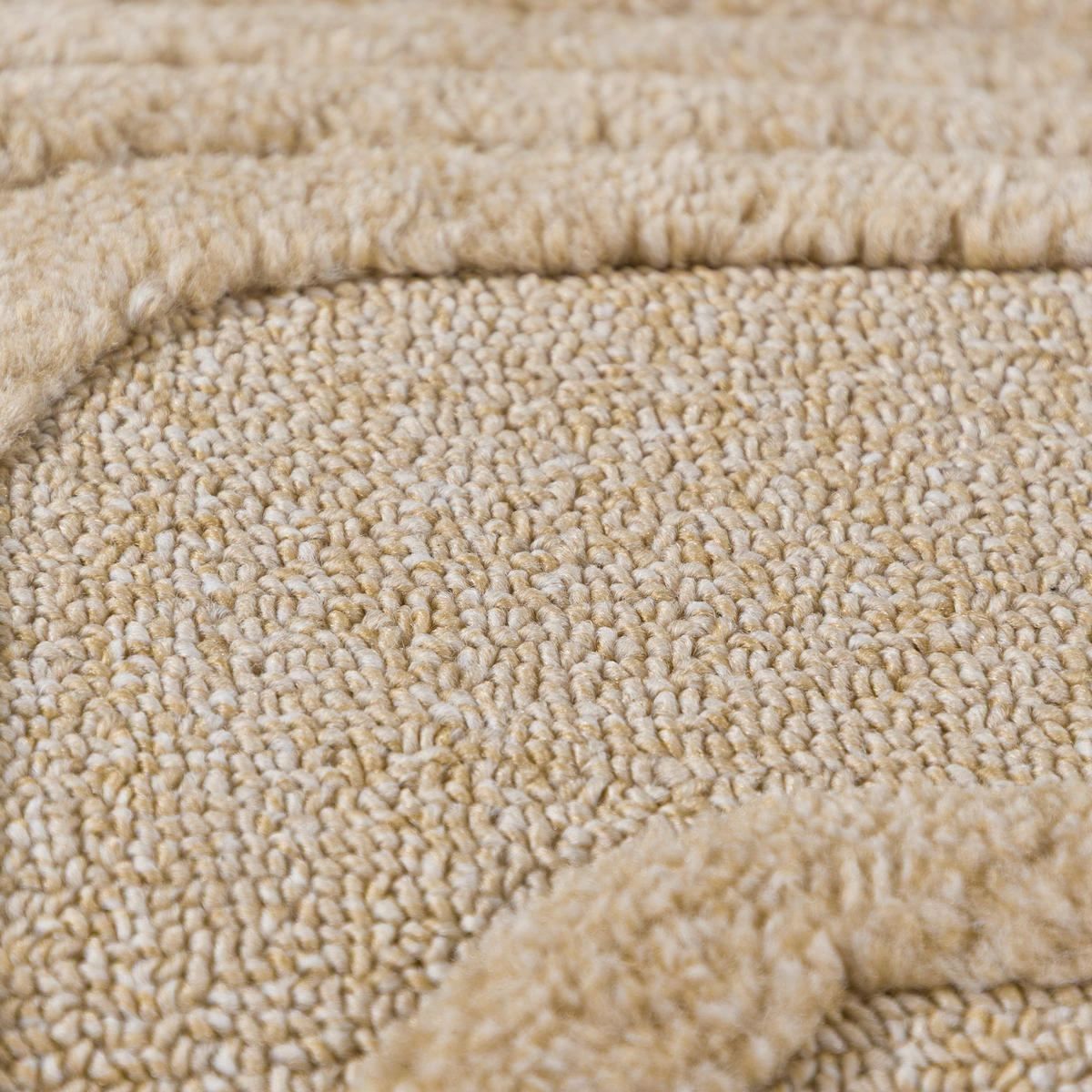 TEPPICH Beige Geometrisch, Moderne 250 x 350 cm - Beige, Textil (250/350cm) - Mazovia