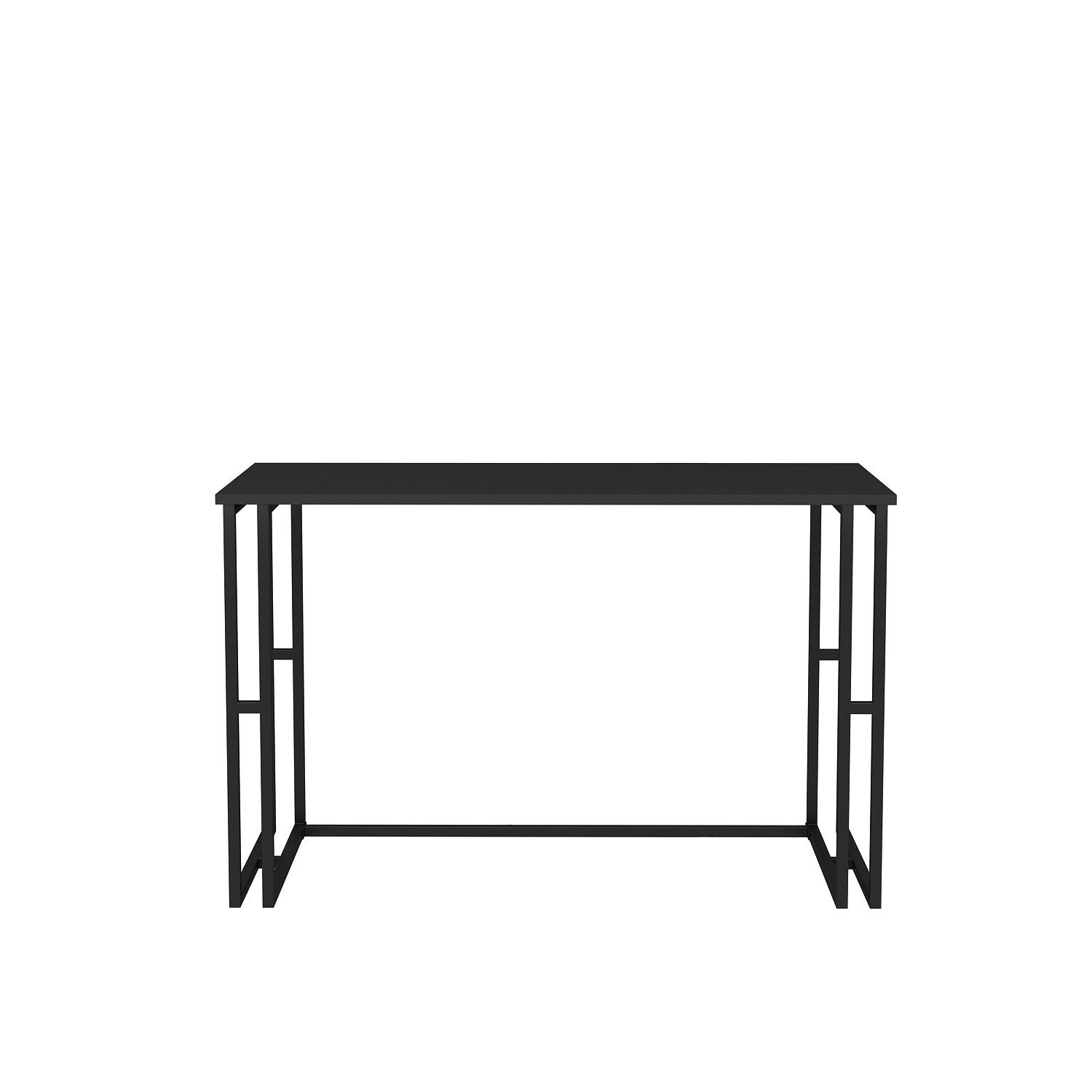 Decorotika Computertisch Schwarz, Anthrazit 60x75x120 cm