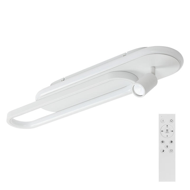 LED-DECKENSTRAHLER Dobson 60/13/15.5cm - Weiß, Metall (60/13/15.5cm) - Nettlife