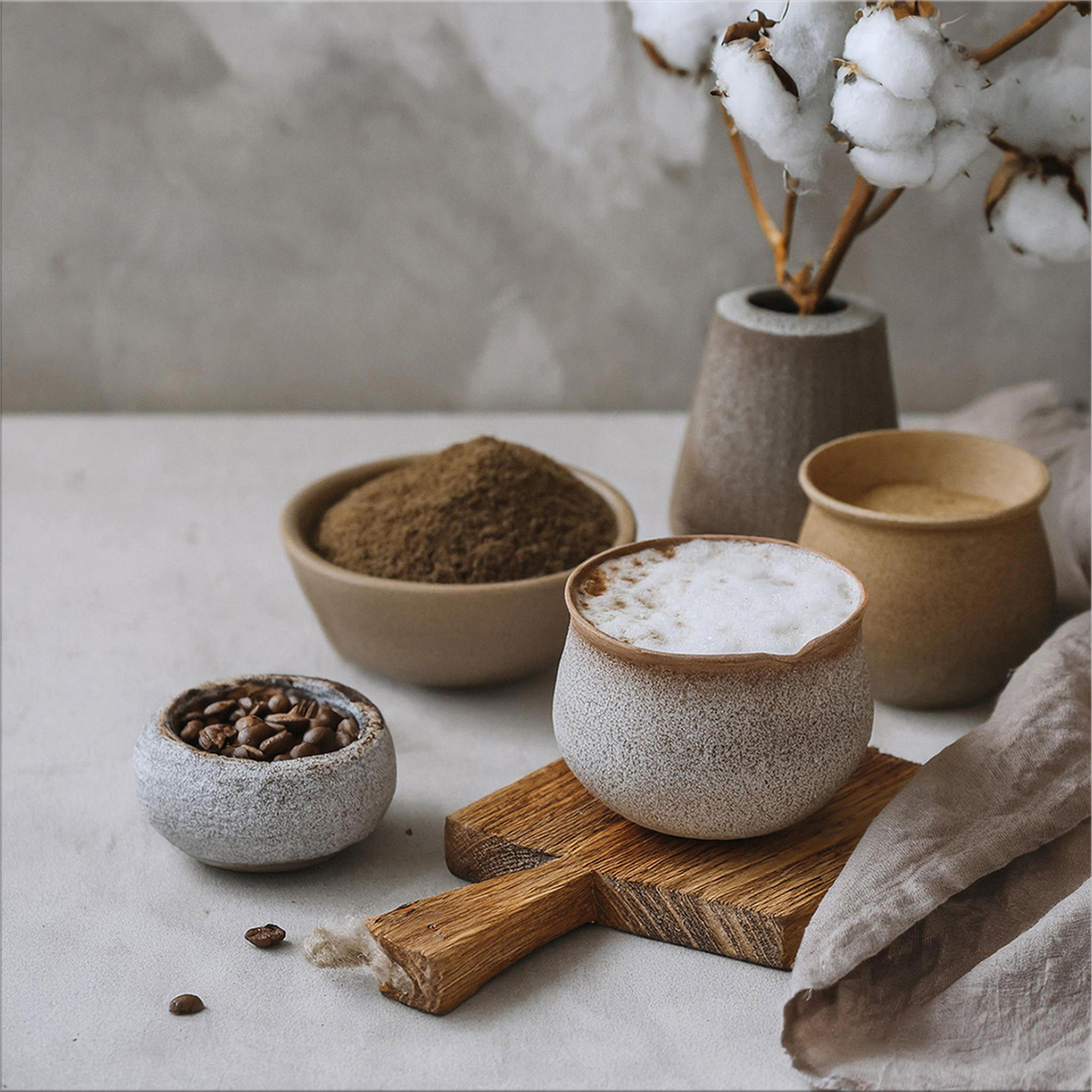 GLASBILD 30x30 cm Küche grau - Beige, Glas (30/30cm) - artissimo