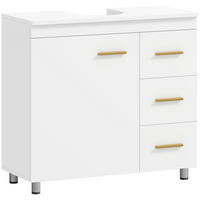 HÄNGESCHRANK Weiß 1 Stück - Weiß, Kunststoff (70/65/30cm) - GiPP