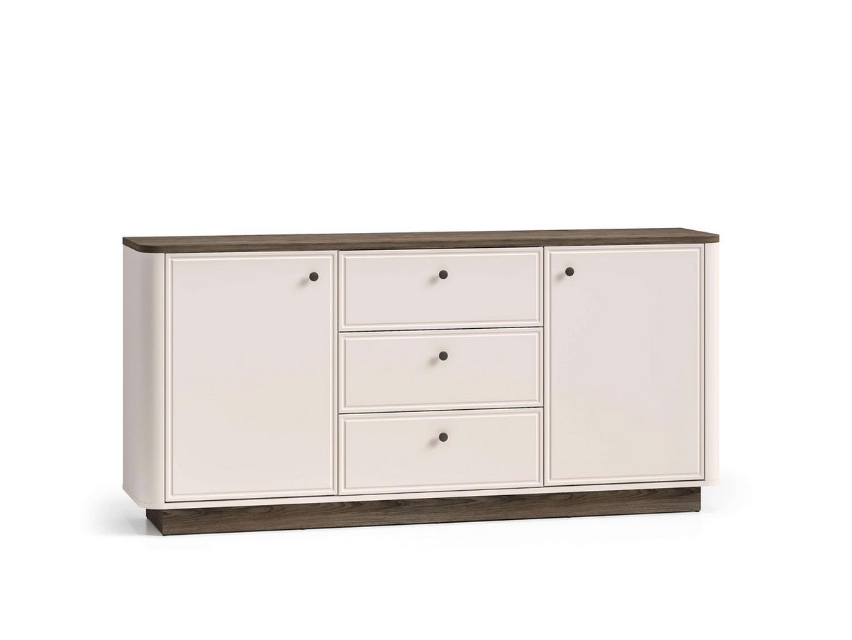 WOHNZIMMER Set 4-tlg. – Vilavio – Eichefarben - Eichefarben, Holzwerkstoff (92/150/40cm) - hi-markt
