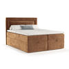 BOXBETT Palmera Dunkelorange 180/200 cm - Dunkelorange/Schwarz, Holz/Holzwerkstoff (180/200cm) - Maison de Reve