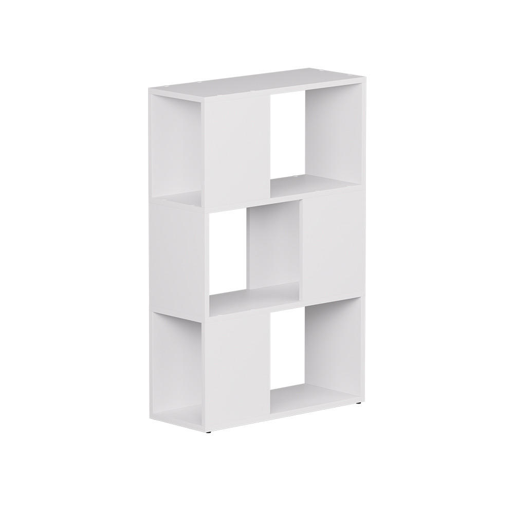 RAUMTEILER Eneos Weiß 60 x 94 cm - Weiß, Holzwerkstoff (60/94/24cm) - Vicco