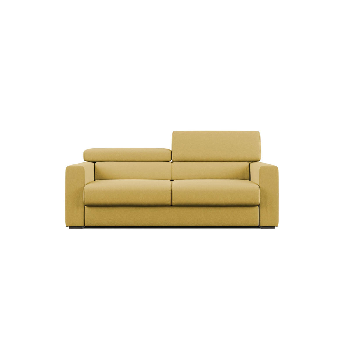 LINEARSOFA Dylan - Gelb, Textil (158/89/100cm) - Divani.store