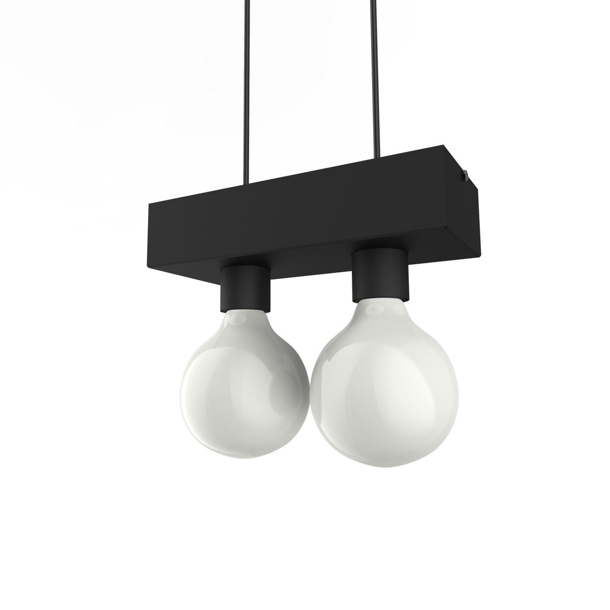 HÄNGELEUCHTE - Schwarz, Metall (10/20/7.5cm) - Lumicom