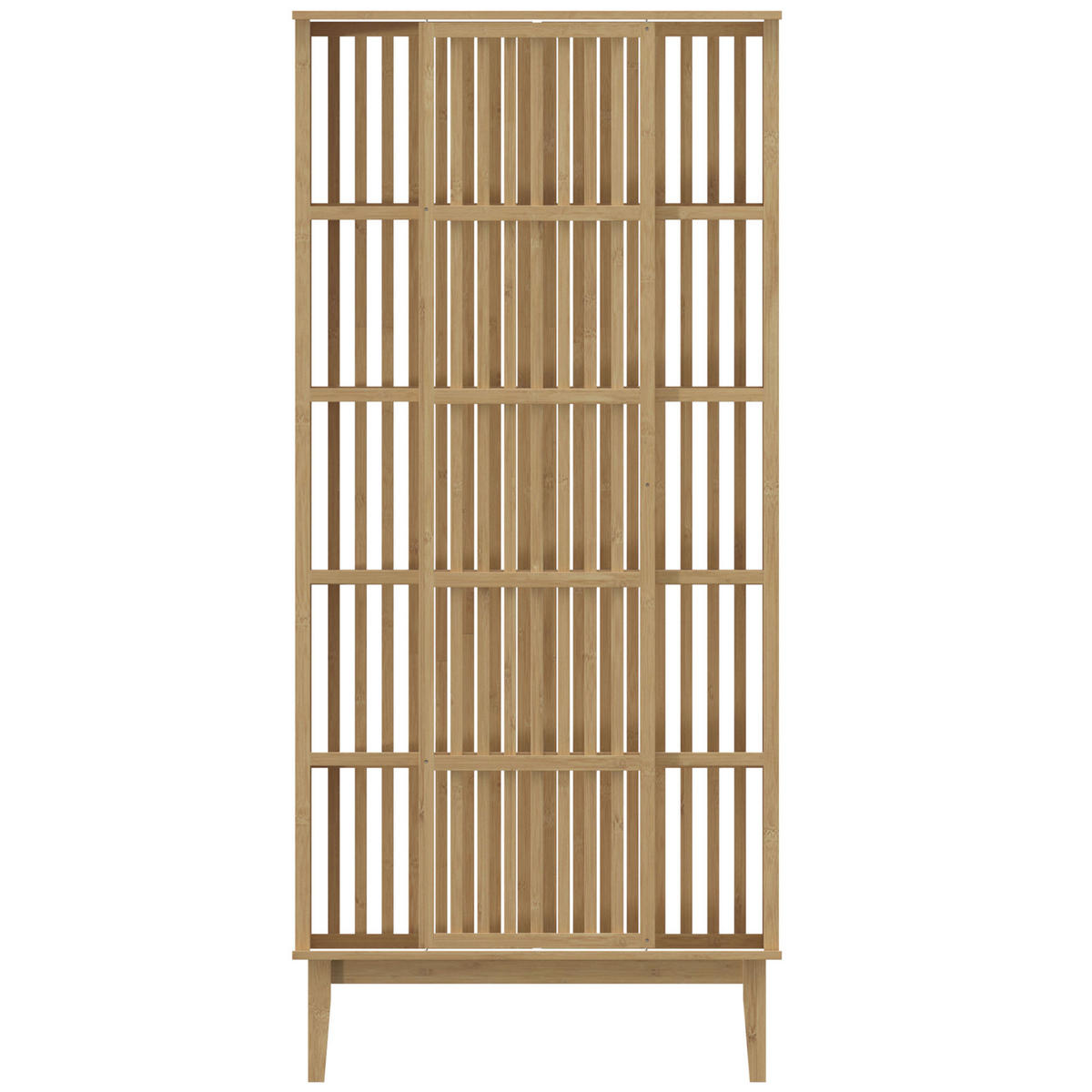 KLEIDERSCHRANK PANG-8N2T5K Naturfarben - Naturfarben, Holz (47.3/175/80cm) - PANGIVO