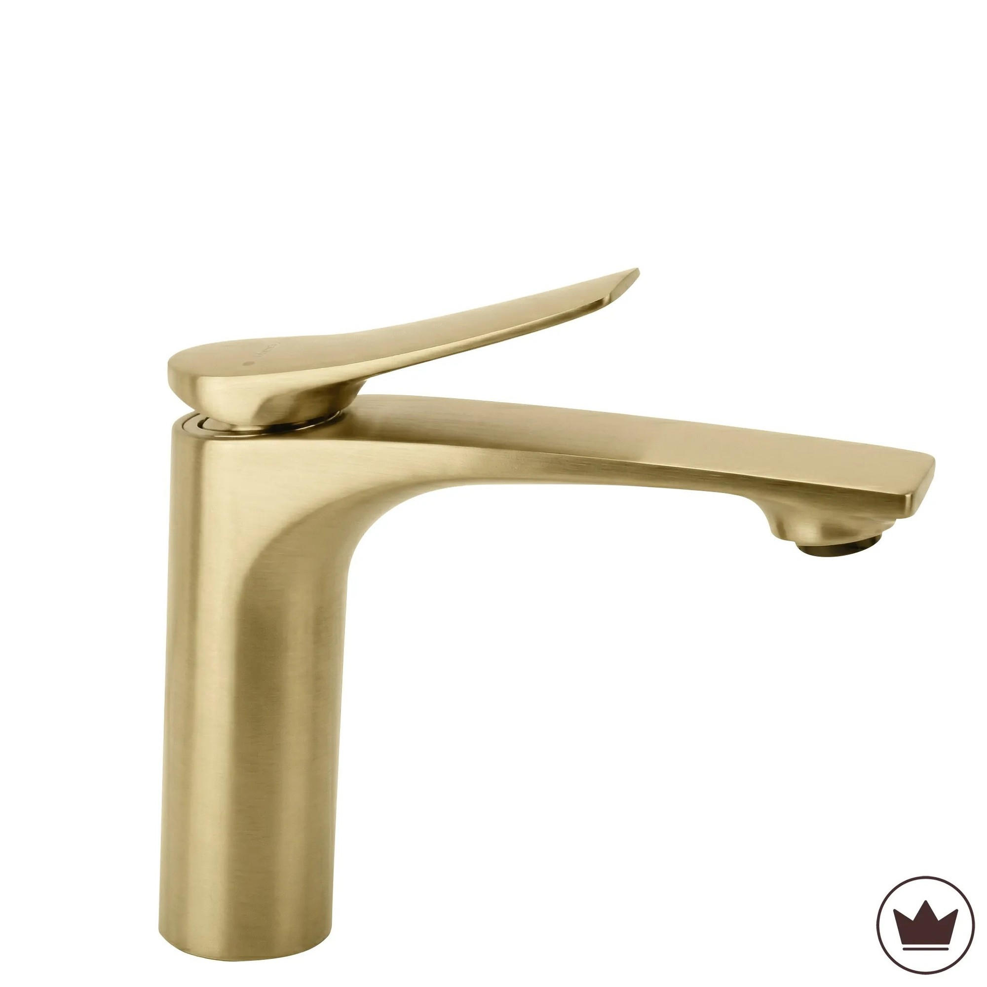 REA Waschbeckenarmatur Gold 4.2x14x15.2 cm