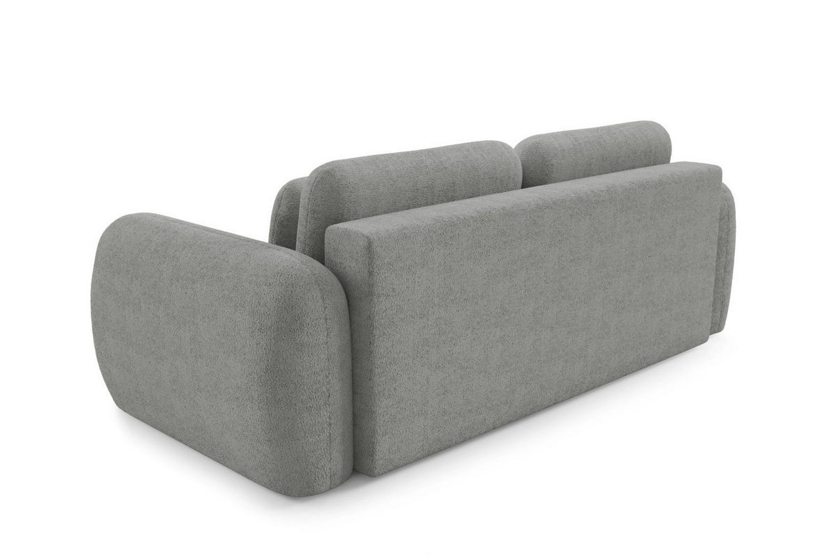 SCHLAFSOFA mit Bettkasten Premium Grau - Schwarz/Grau, Holz/Holzwerkstoff (266/95/110cm) - Furnisell