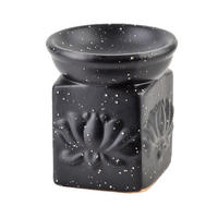 DUFTLAMPE Basic Schwarz 7/5.5/7.5 cm Keramik - Schwarz, Keramik (7.5cm) - Mondex