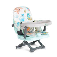 KINDERSTUHL Kiwi grün grau Kinder Stuhl-, Sitzerhöhung, Boostersitz, Tisch, klappbar - Grün, Kunststoff (35/50/30cm) - Moni