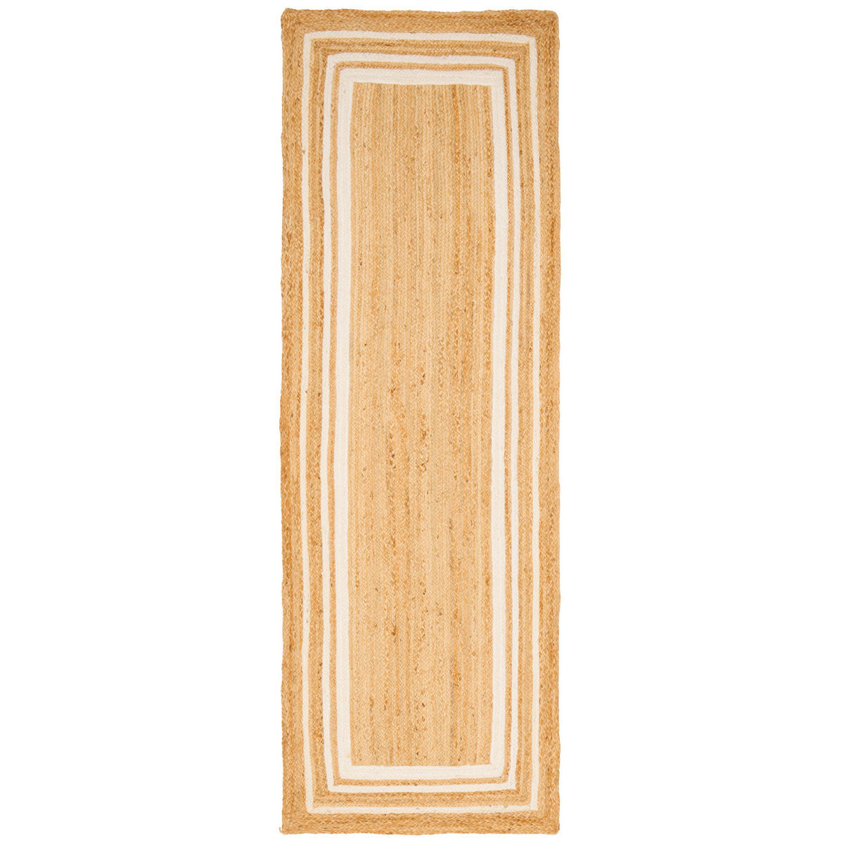 NATURFASER TEPPICH LÄUFER JUTE SALSA - Creme, Textil (80/150cm) - Pergamon