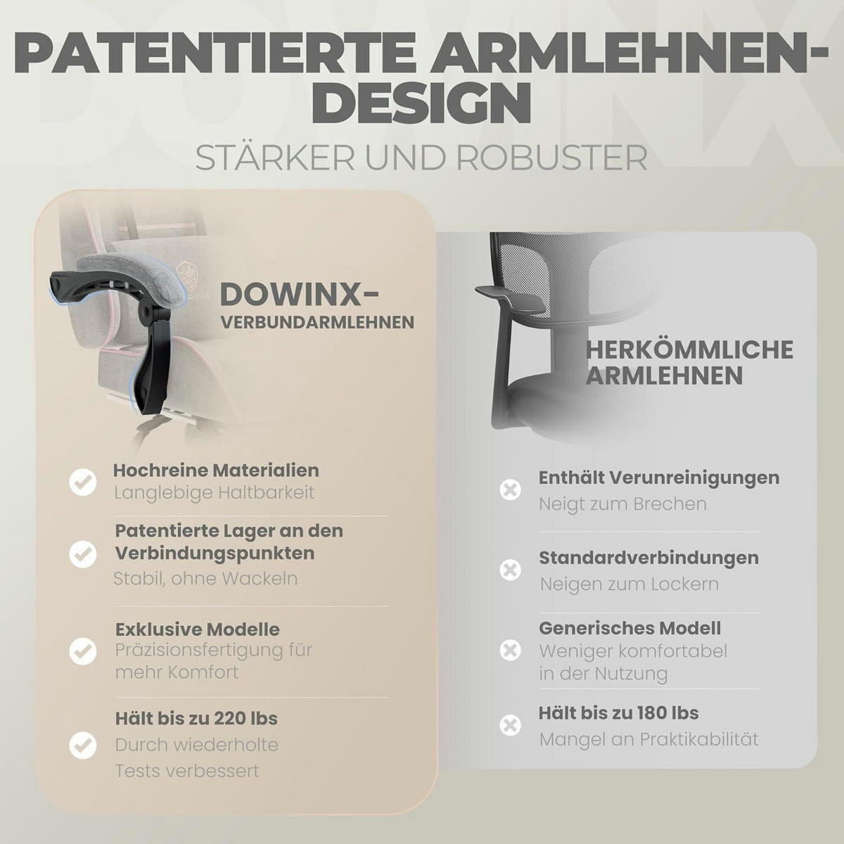 GAMING Stuhl mit Fußstütze Grau und Pink - Multicolor, Textil (60/136/57cm)
