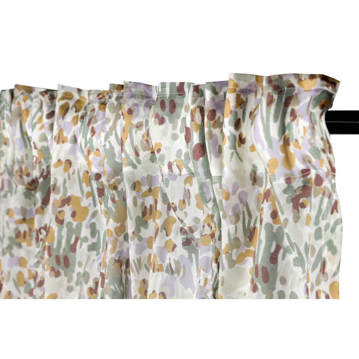 VORHANG MIT VERDECKTEN SCHLAUFEN JARDIN - Grün, Textil (130/1/250cm) - Schöner Wohnen