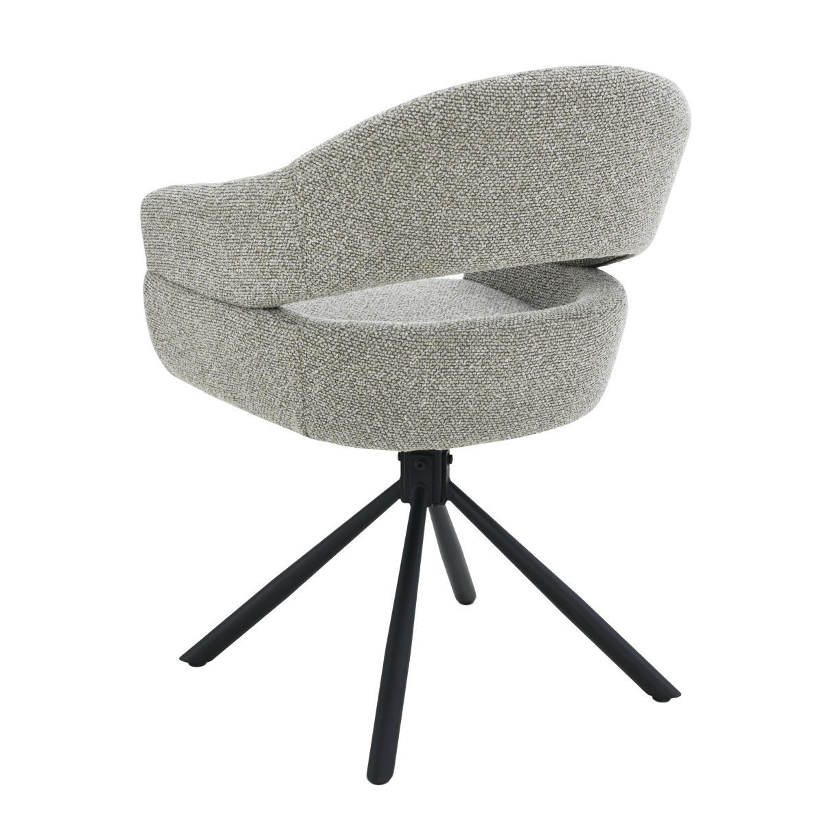 ESSZIMMERSTÜHLE Linn Taupe 62/58/ - Taupe, Textil (58/85/62cm) - Livingfurn