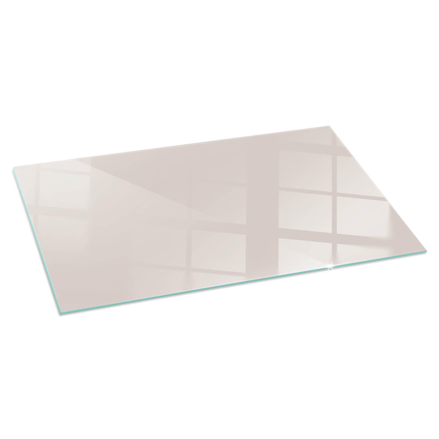 ArtPrintCave Glasplatte Beige 100x50x0.4 cm