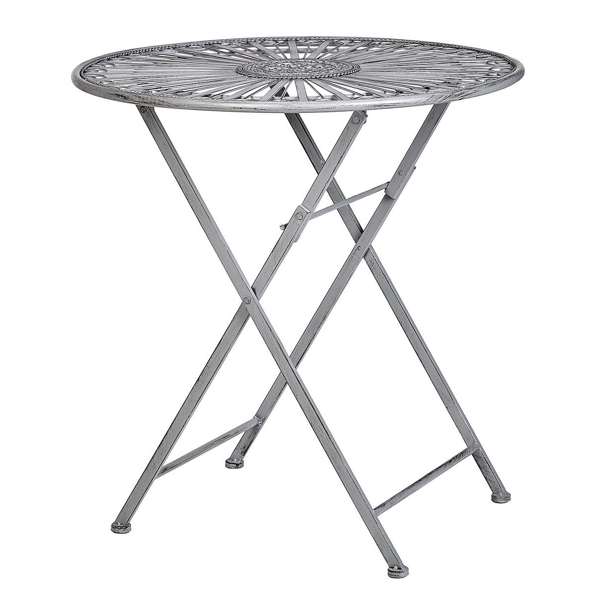 GARTENMÖBEL-SET (3-teilig) Terrace Hill - Grau, Metall - BUTLERS